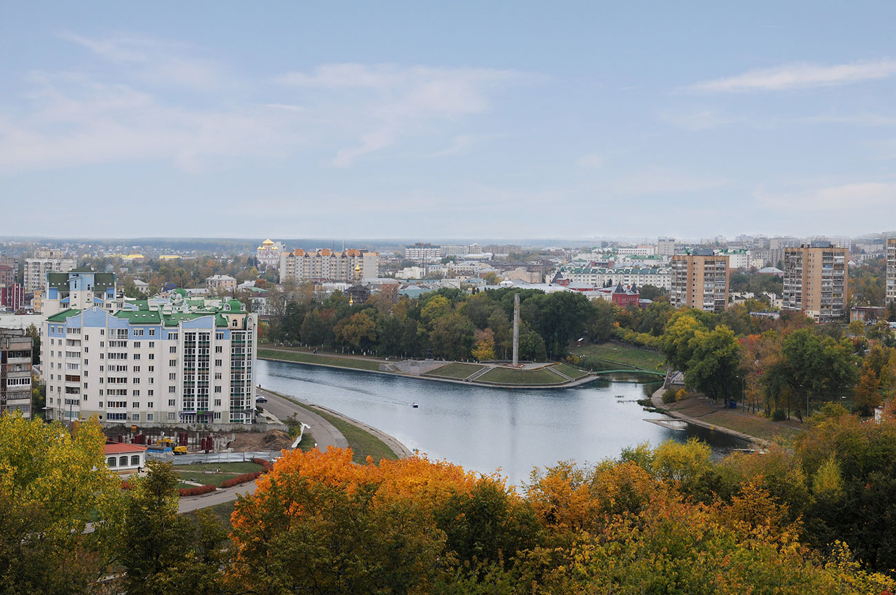 Вид города орла Орловской